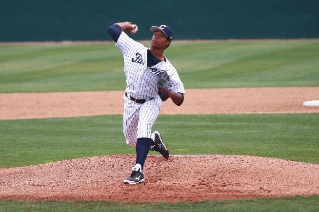 Jared Robinson picked up the win in the Falcons 1-0 win over College of the Canyons