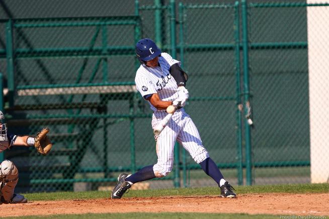 Mark Pena set a new school record with his 24-game hitting streak