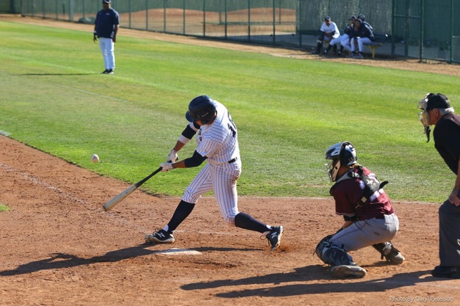 File Photo: Rollie Nichols reached base four times for the Falcons in their loss
