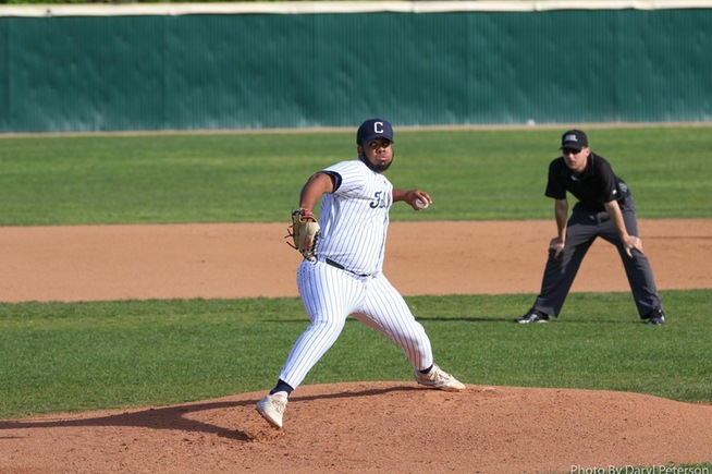 File Photo: David Hays held Long Beach City hitless in his seven innings