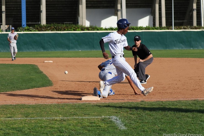 File Photo: Buck Anderson reached base four times for the Falcons