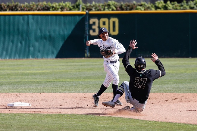 File Photo: DJ Massey and the Falcon defense turned in three double plays and were outstanding in the Falcons 3-1 win