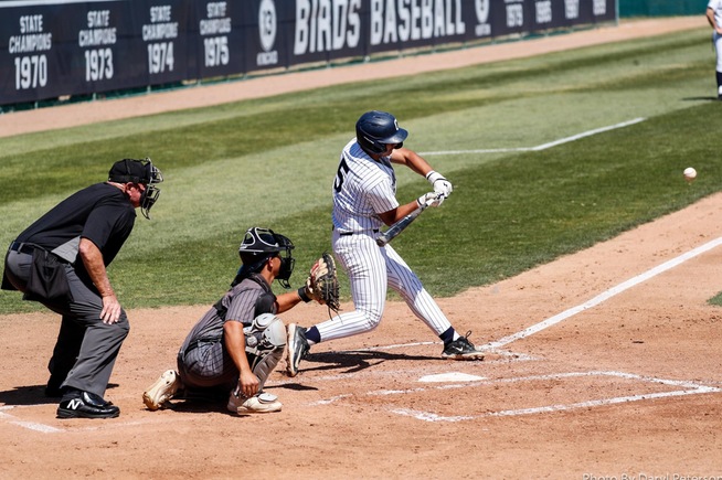 File Photo: Mike Santos drove in four runs against Pasadena City