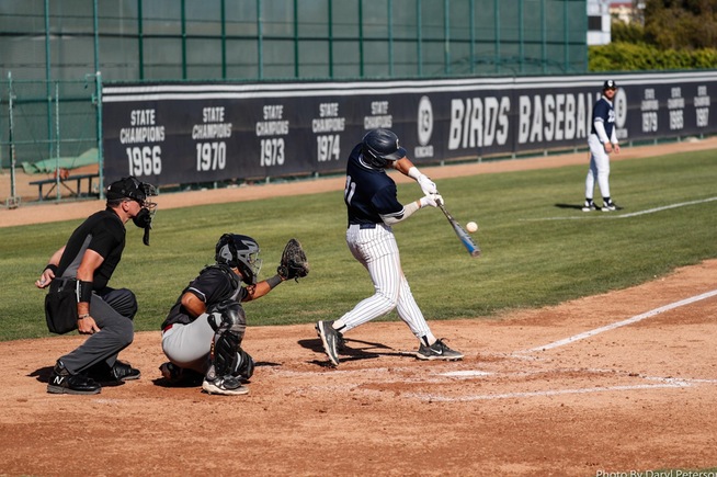 File Photo: A 3-run home run by Wyatt Ormonde sent the Falcons to an 8-3 win
