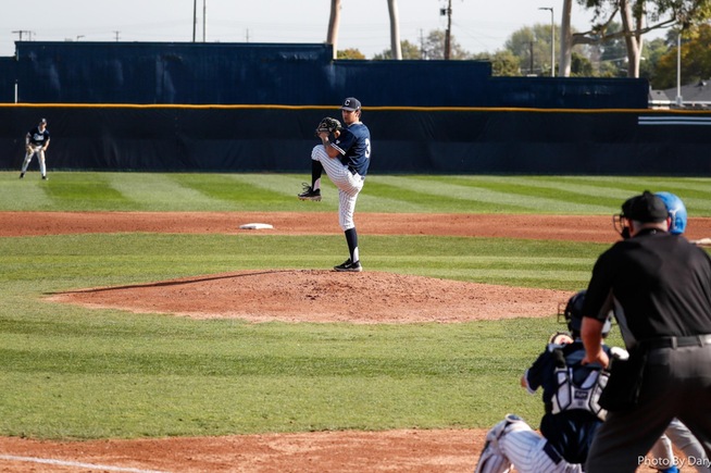 Nolan Patterson tossed seven solid innings to earn the win over Allan Hancock College
