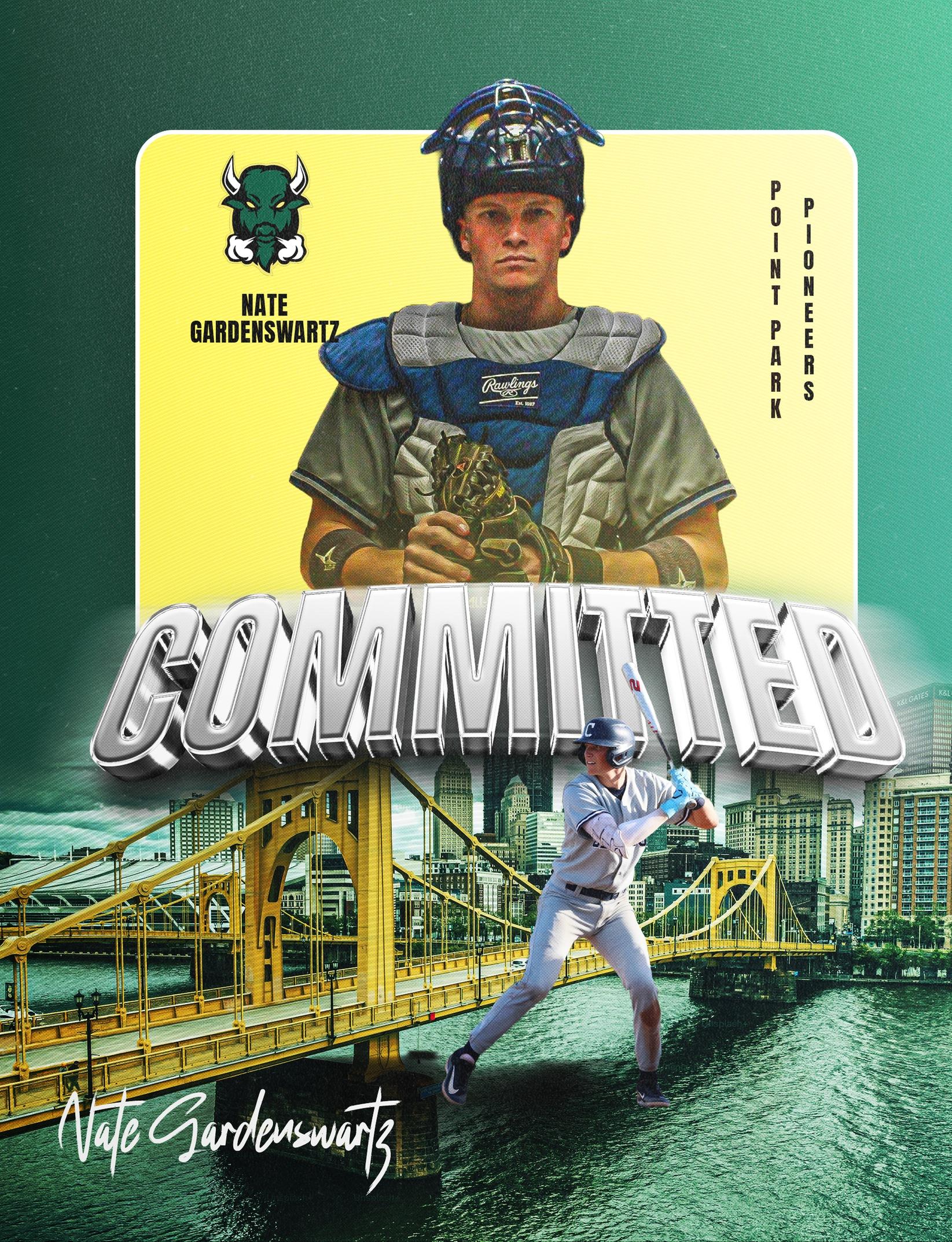 Nate Gardenswartz commits to Point Park University