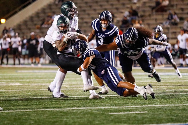 Jonathan Fuamatu posted 13 tackles against East Los Angeles