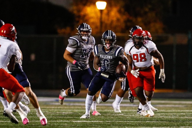 Davon Booth rushed for 173 yards and a touchdown against Chaffey