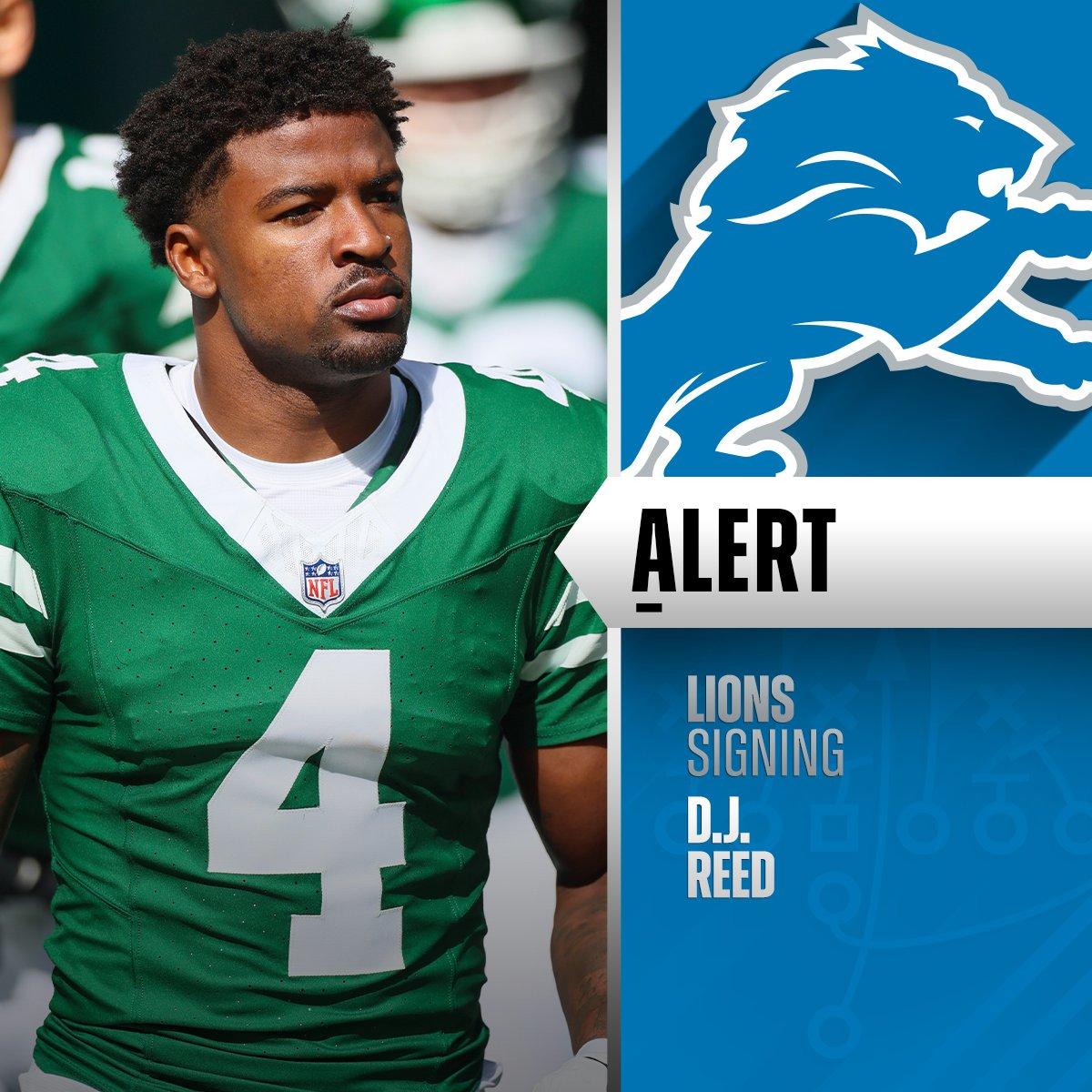 Former Falcon D.J. Reed signs with the Detroit Lions