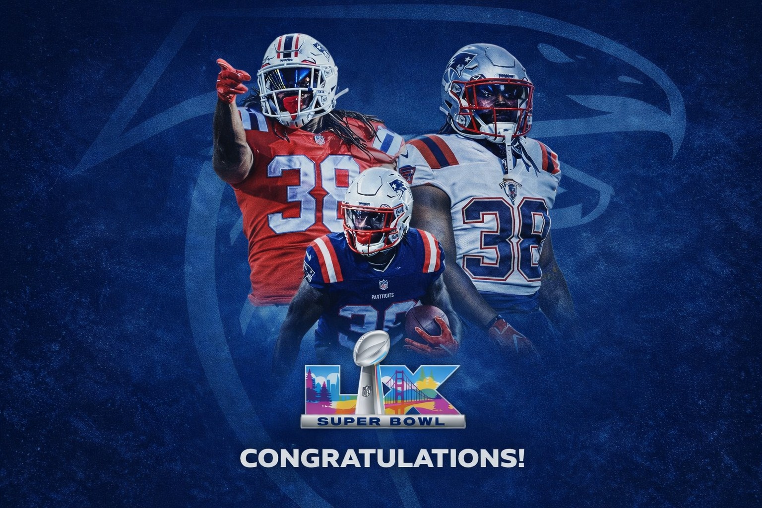 Cerritos College Football Alumnus Rhamondre Stevenson Set to Compete in Super Bowl LX