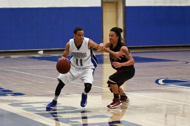 File Photo: Chris Wyms (11) scored 16 points to help lead the Falcons over LA Harbor.