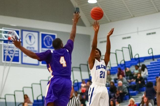File Photo: Micah Winn led the Falcons with 19 points over Pasadena City