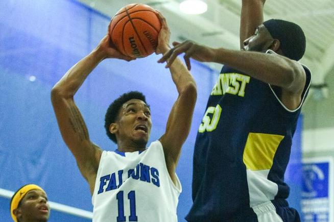 TJ Traylor was one of three Falcons to score 15 points in the team's win over LA Southwest