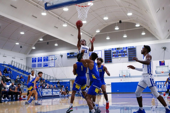 File Photo: Jaishon Forte (11) had a pair of double-doubles for the Falcons at the Riverside Classic