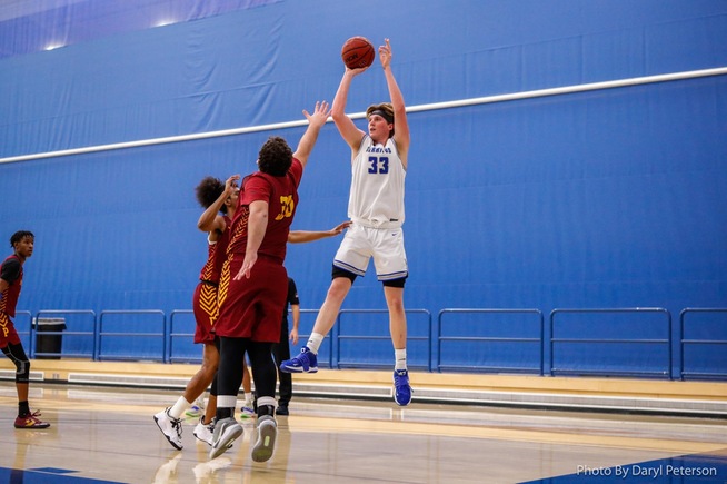 File Photo: Jackson Barnhill scored eight points for the Falcons