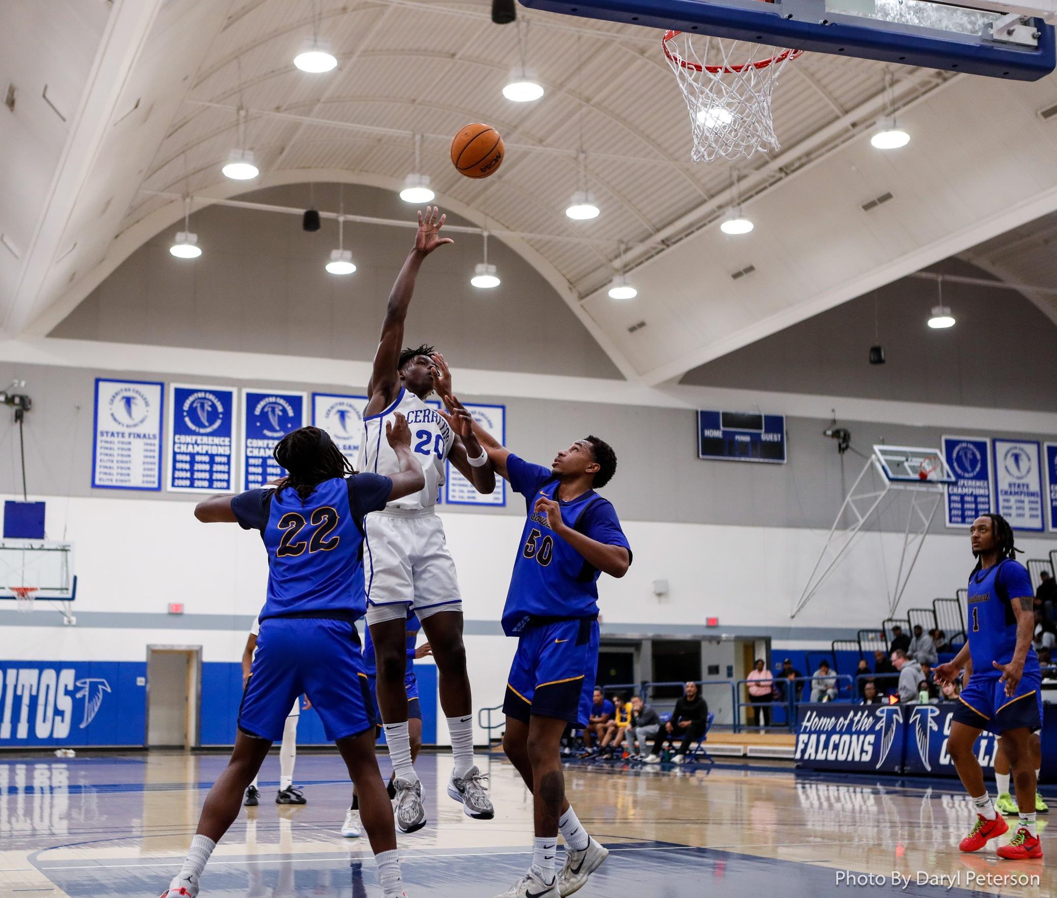 Spencer Ezewiro led the Falcons with 25 points and 12 rebounds against LA Southwest