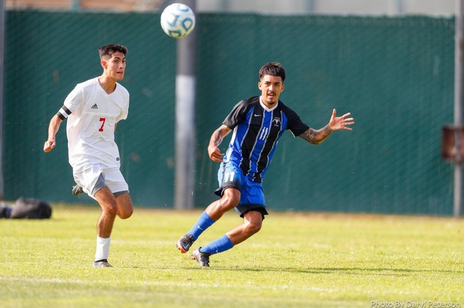 File Photo: Alex Rodriguez (11) assisted on one of the Falcons goals in their win over Irvine Valley