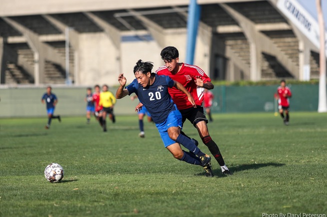 File Photo: Kobe Chavez scored both goals to beat Pasadena City