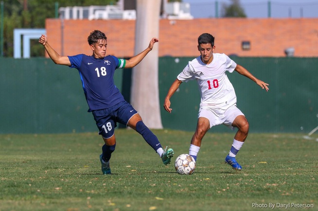 File Photo: Kevin Meza had a goal and assist in the win over LA Pierce
