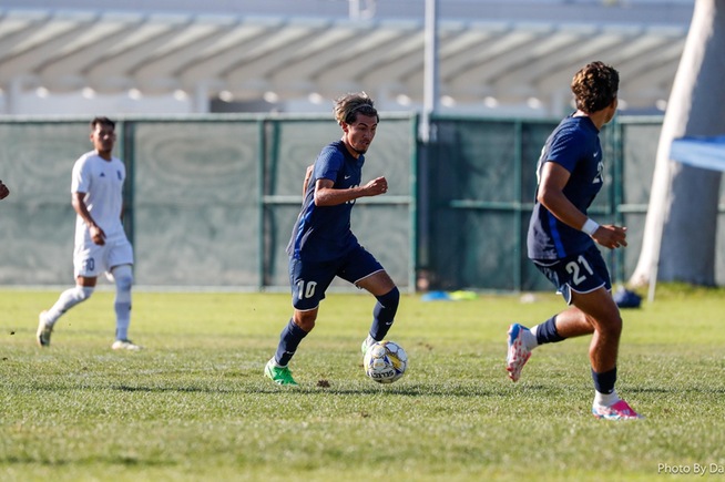 File Photo: Donovan Perez (10) scored both goals in a 2-1 win over Pasadena City