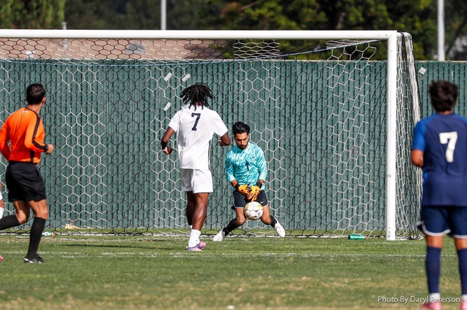 Eduardo Enriquez made a pair of saves in the Falcons tie against El Camino