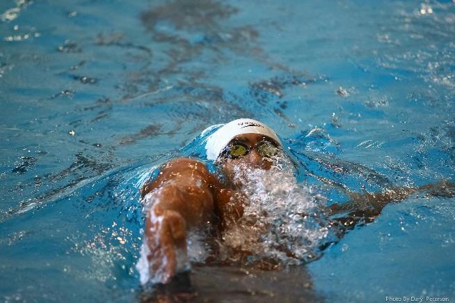 Marlon Moreno placed 17th at the state championships in the 100-yard backstroke