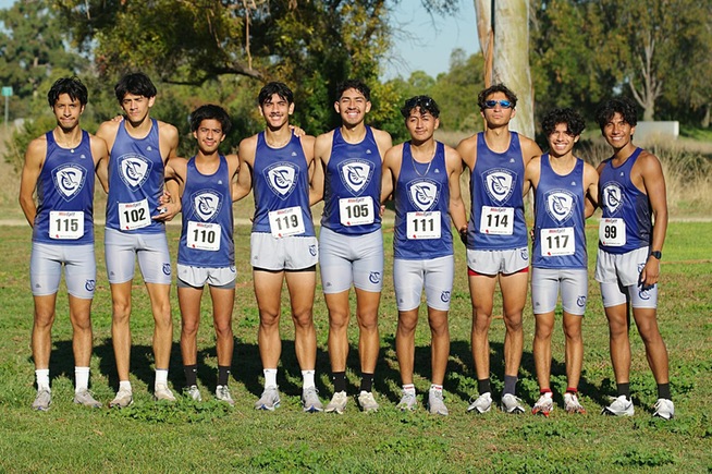 Cerritos men's cross country team finished in seventh place at the Bronco Invitational at Santa Clara University