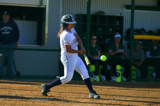 File Photo: Julia Mendoza clubbed a two-run home run in the Falcons 13-2 win over ECC Compton Center.