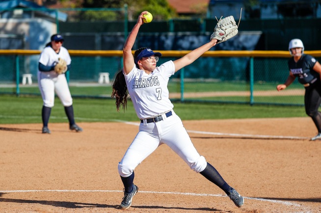 File Photo: Samantha Islas (7) and Richere Leduc (background) were named All-Southern California