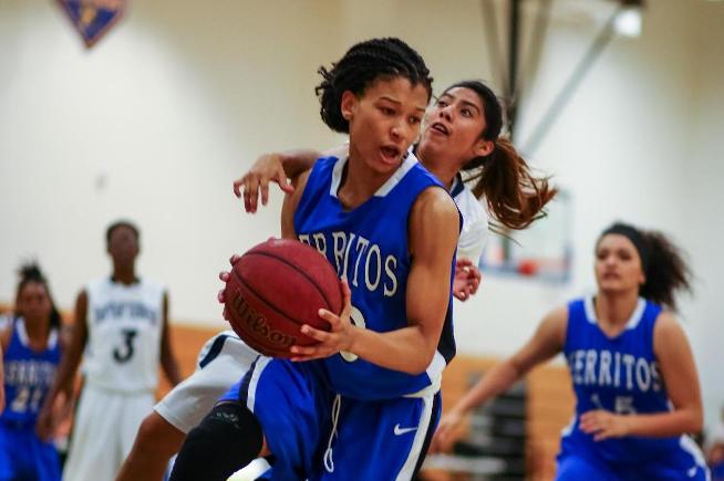 Kaylyn James scored a season-high 15 points for the Falcons