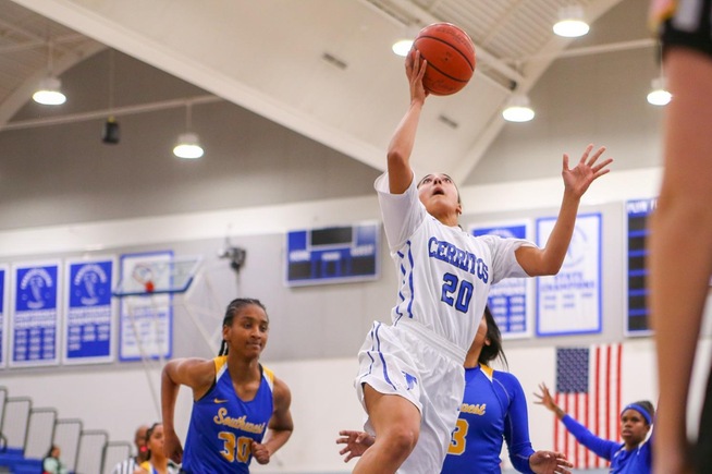 Crystal Rodriguez had 15 points in the Falcons win