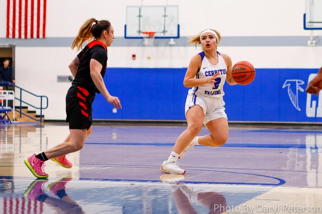 File Photo: Mariah Lora scored 14 points to lead the Falcons