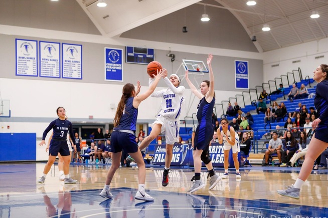 Precious Yerena posted 14 points in 18 minutes for the Falcons