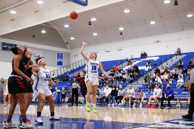 File Photo: Cynthia Estrada had 10 points for the Falcons