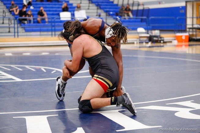 File Photo: Cobe Hatcher posted a win for the Falcons