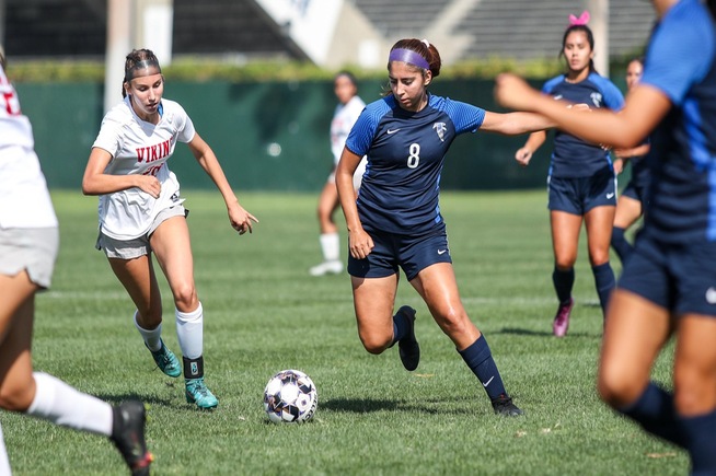Cassy Gomez and the Falcons battled it out with Long Beach City