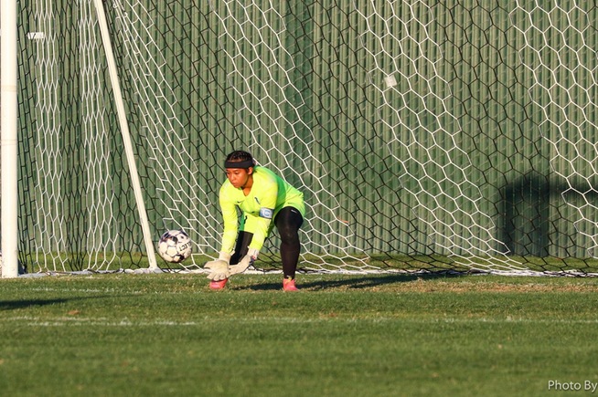 File Photo: Victoria Ruiz set a new school record for career saves