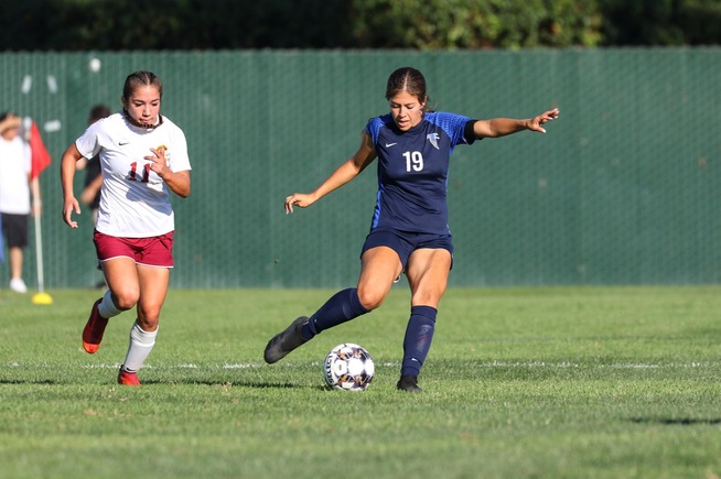 Jaque Adame had three of the Falcons shots against Pasadena City