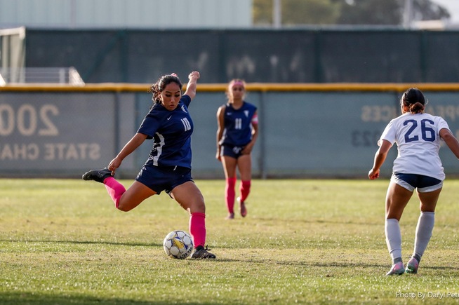 File Photo: Jessica Arroyo scored the game-winning goal against El Camino