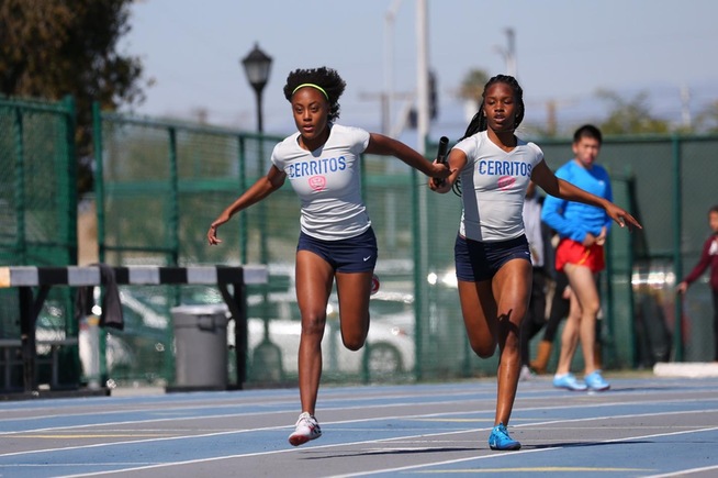 File Photo: Falcons win 400-meter relay race 