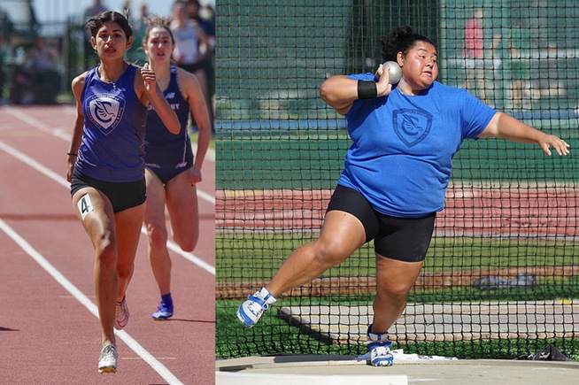 The Cerritos women's track and field team performed will at Point Loma Nazarene University over the weekend