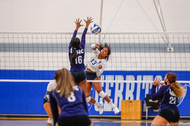File Photo: Madison Borja and the Falcons were swept by Mt. SAC