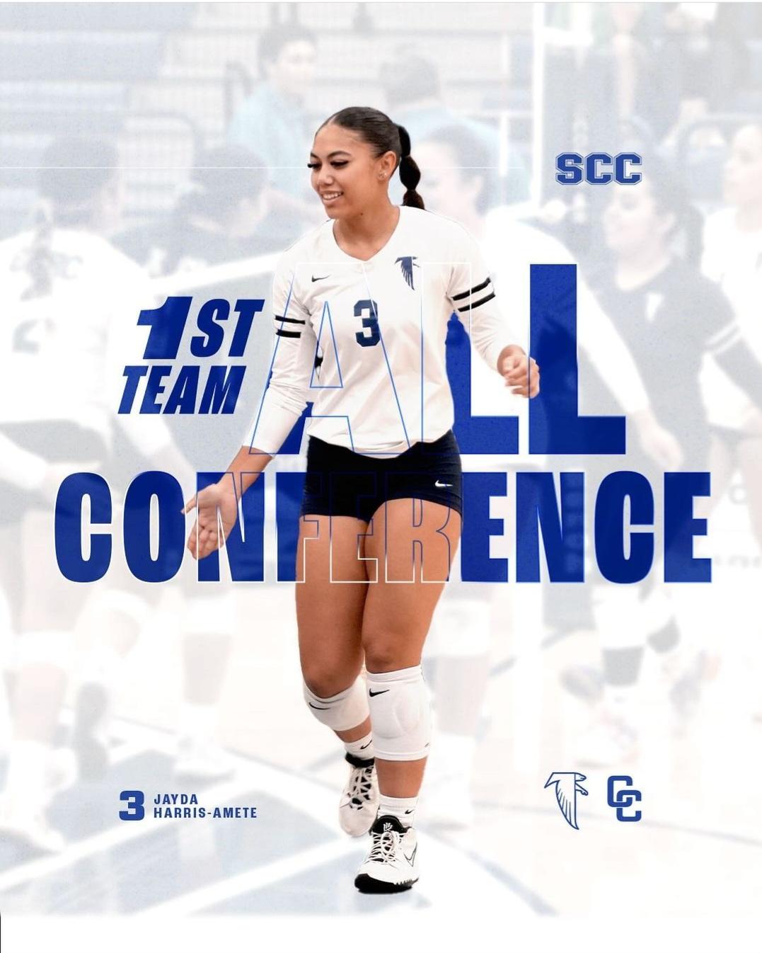 Jayda Harris-Amete named 1st Team All-SCC