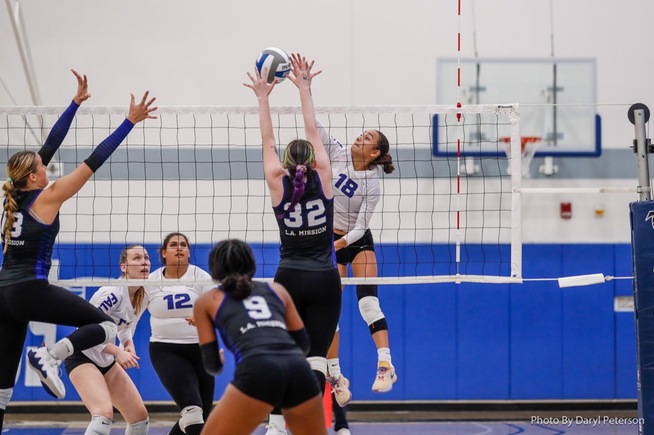 File Photo: Jasmine Soto-Castro recorded 10 kills against Moorpark