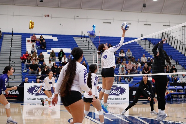 Josie Navarro posted three kills against Compton