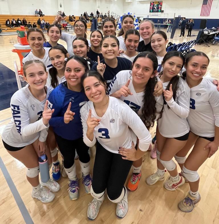 Falcons clinch share of conference title
